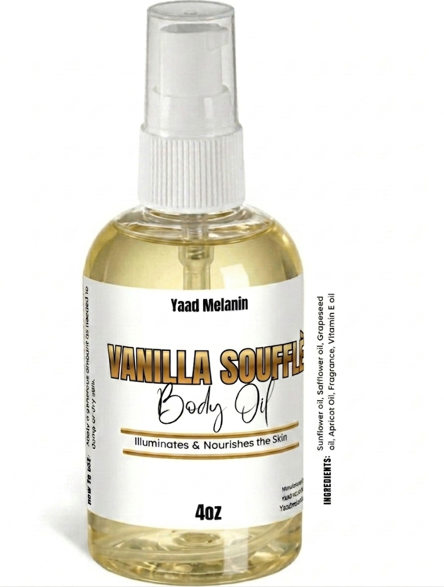 Vanilla Soufflè Body Oil- Luxury Inspired Scent