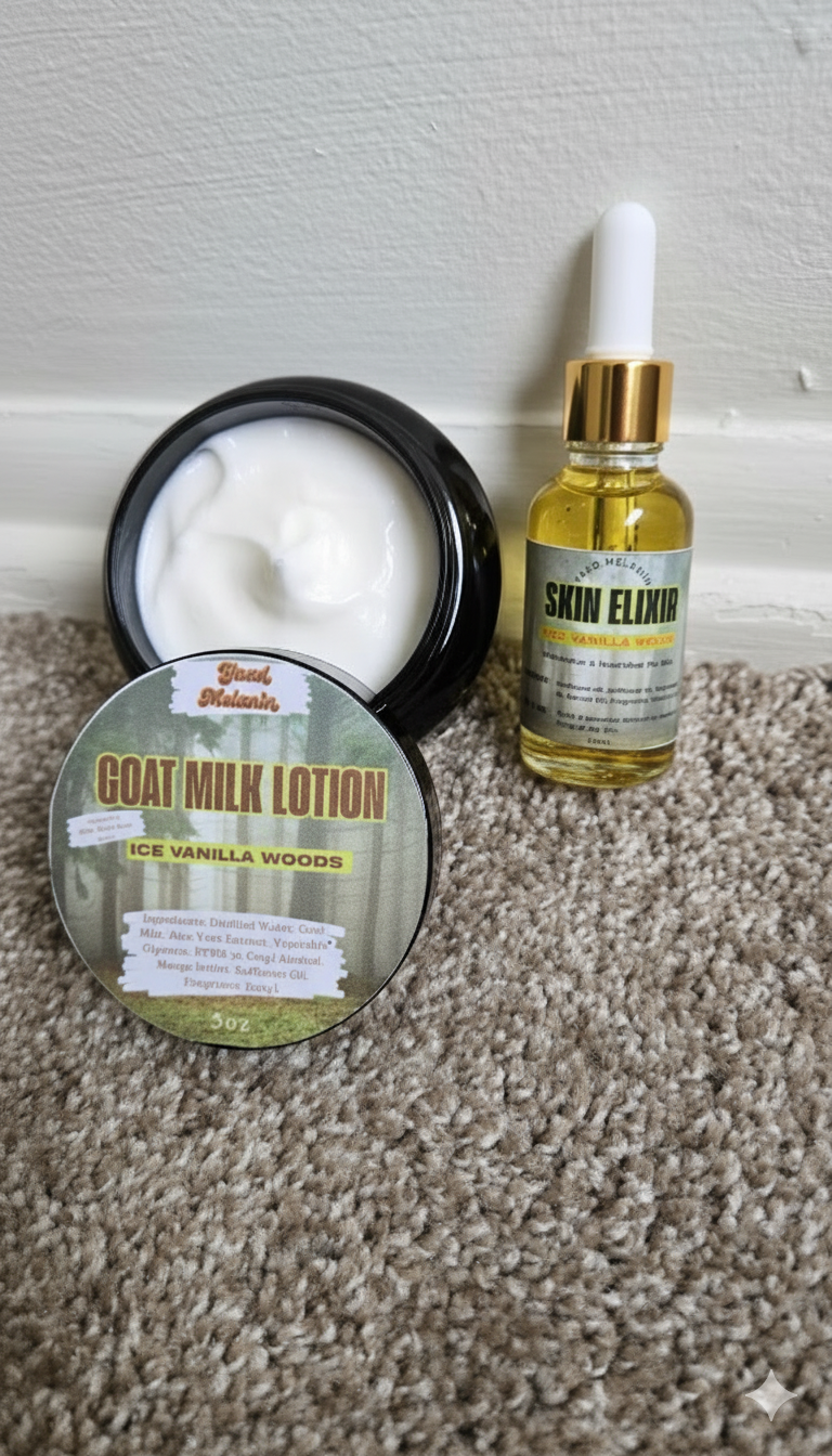 Scented Body Oils & Goatmilk Lotion Combo