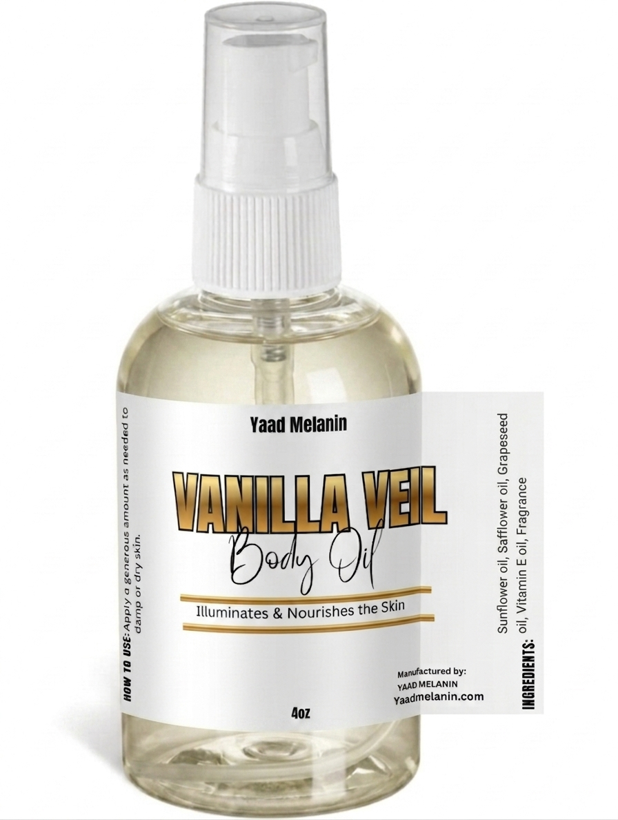 Vanilla Veil Body Oil-Luxury Inspired Scent
