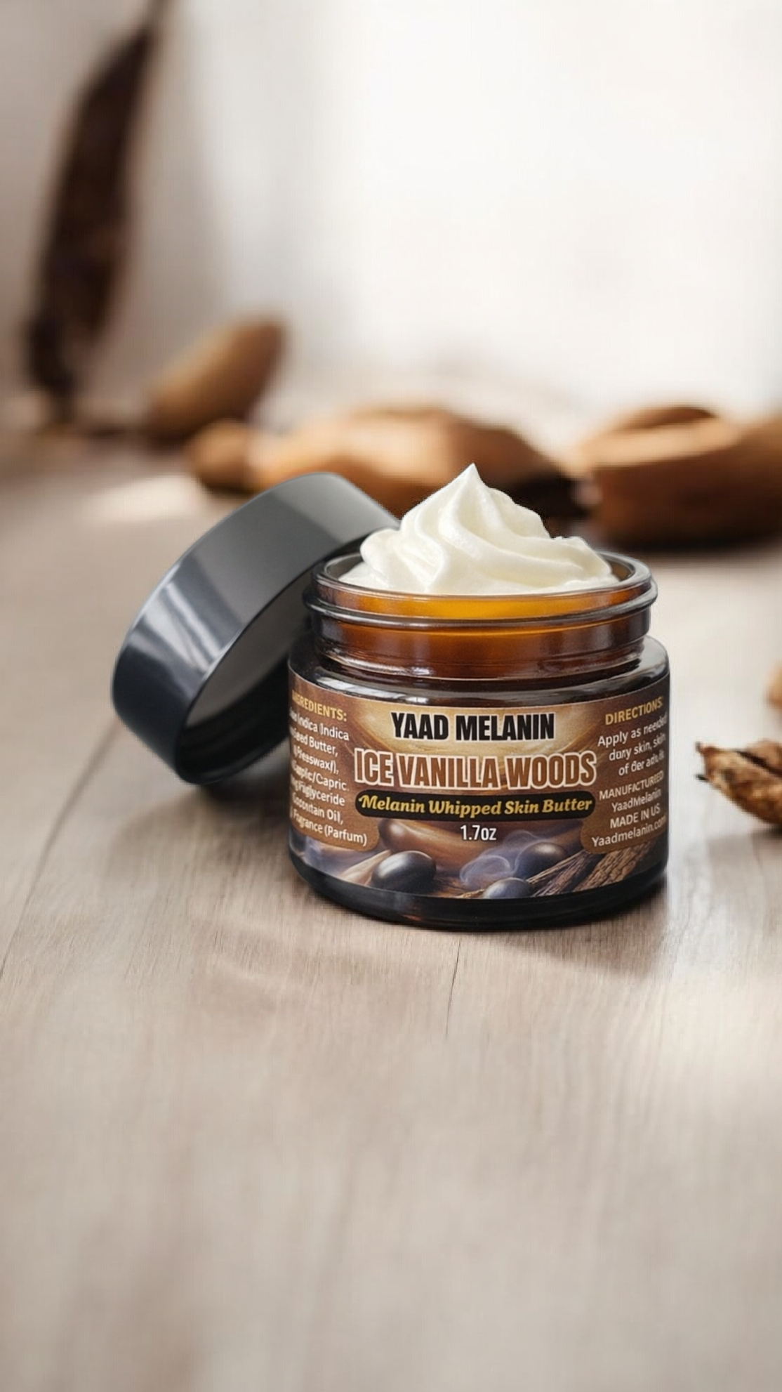 1.7oz (Sample Size)Melanin Whipped Skin Butter